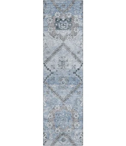 Addison Chantille ACN841-Blue 2 ft. 3 in. X 7 ft. 6 in. Rectangle Rug