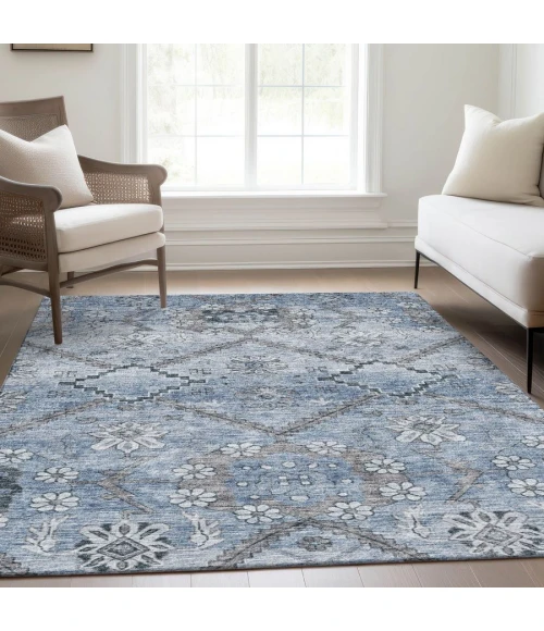 Addison Chantille ACN841-Blue 5 ft. X 7 ft. 6 in. Rectangle Rug