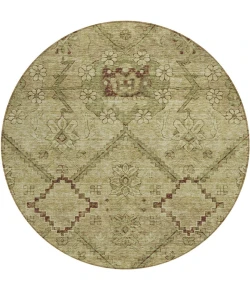 Addison Chantille ACN842-Brown 8 ft. X 8 ft. Round Rug