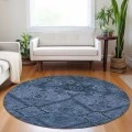 Addison Chantille ACN842-Navy 8 ft. X 8 ft. Round Rug