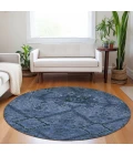 Addison Chantille ACN842-Navy 8 ft. X 8 ft. Round Rug