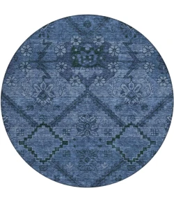 Addison Chantille ACN842-Navy 8 ft. X 8 ft. Round Rug