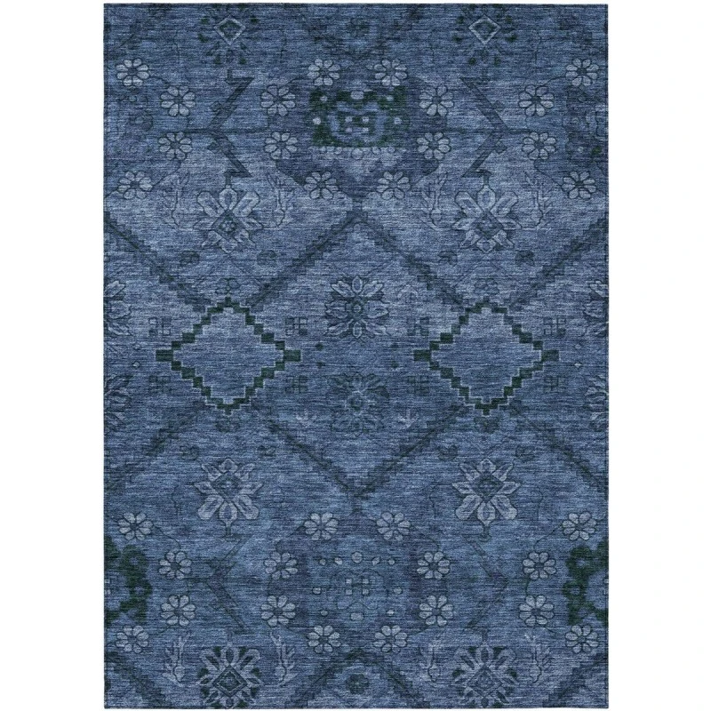 Addison Chantille ACN842-Navy 5 ft. X 7 ft. 6 in. Rectangle Rug