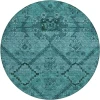 Addison Chantille ACN842-Teal 8 ft. X 8 ft. Round Rug