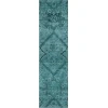 Addison Chantille ACN842-Teal 2 ft. 3 in. X 7 ft. 6 in. Rectangle Rug