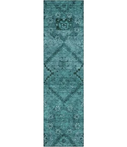 Addison Chantille ACN842-Teal 2 ft. 3 in. X 7 ft. 6 in. Rectangle Rug