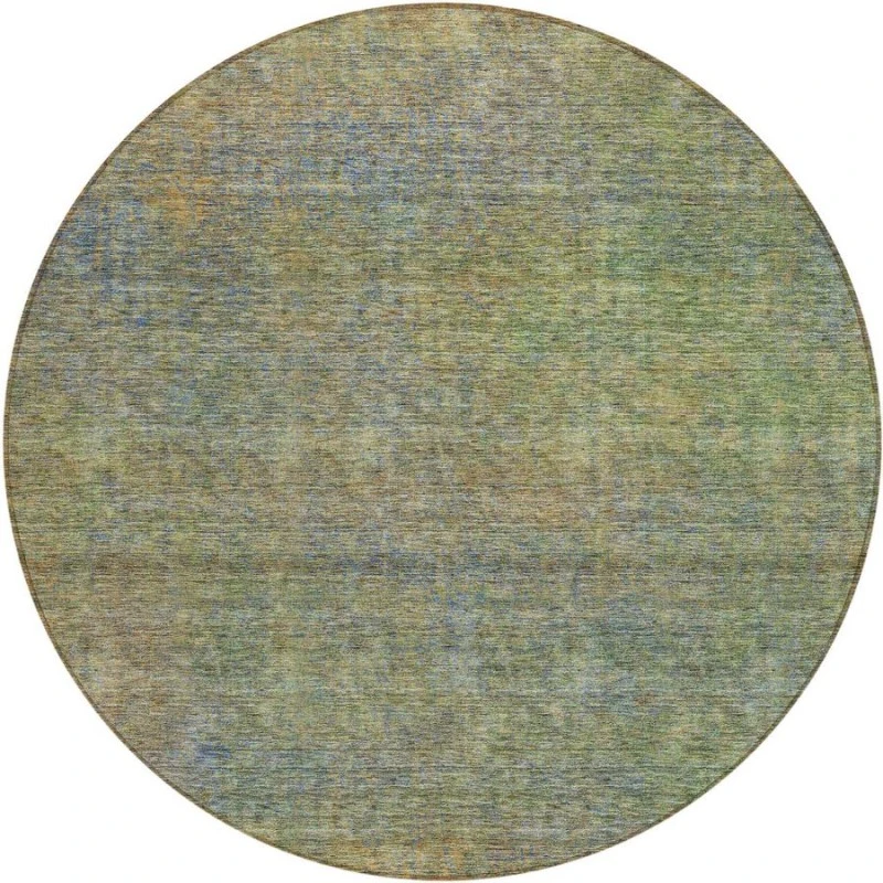 Addison Chantille ACN843-Green 8 ft. X 8 ft. Round Rug