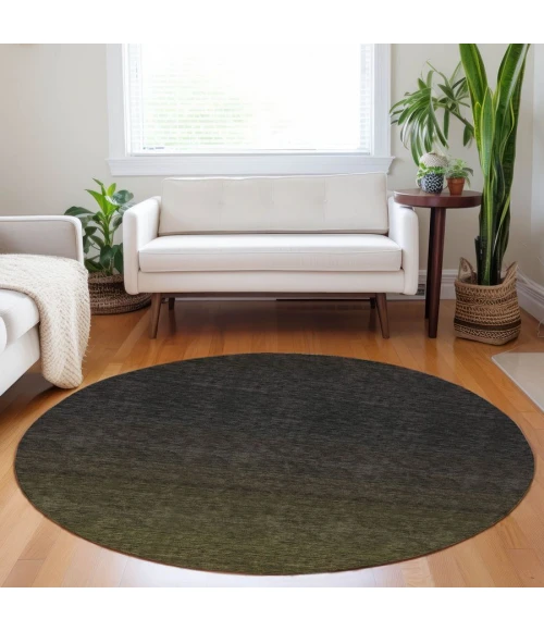 Addison Chantille ACN844-Olive 8 ft. X 8 ft. Round Rug