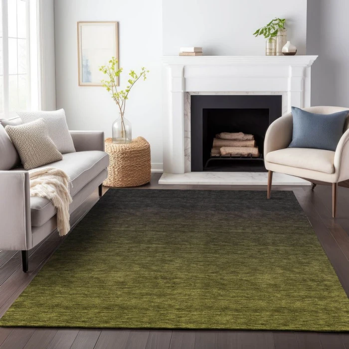 Addison Chantille ACN844-Olive 5 ft. X 7 ft. 6 in. Rectangle Rug