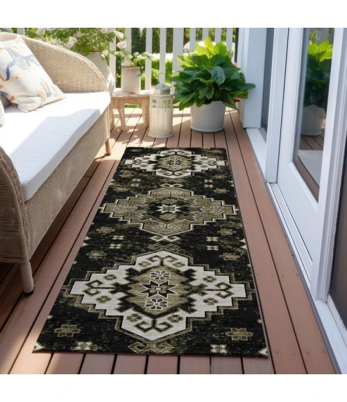 Addison Chantille ACN846-Black 2 ft. 3 in. X 7 ft. 6 in. Rectangle Rug