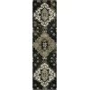 Addison Chantille ACN846-Black 2 ft. 3 in. X 7 ft. 6 in. Rectangle Rug