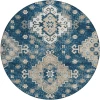 Addison Chantille ACN846-Navy 8 ft. X 8 ft. Round Rug