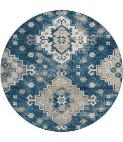 Addison Chantille ACN846-Navy 8 ft. X 8 ft. Round Rug