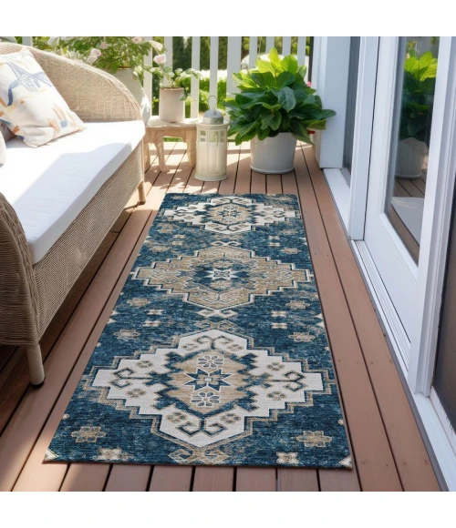 Addison Chantille ACN846-Navy 2 ft. 3 in. X 7 ft. 6 in. Rectangle Rug