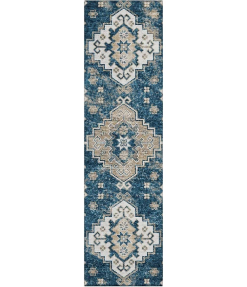 Addison Chantille ACN846-Navy 2 ft. 3 in. X 7 ft. 6 in. Rectangle Rug