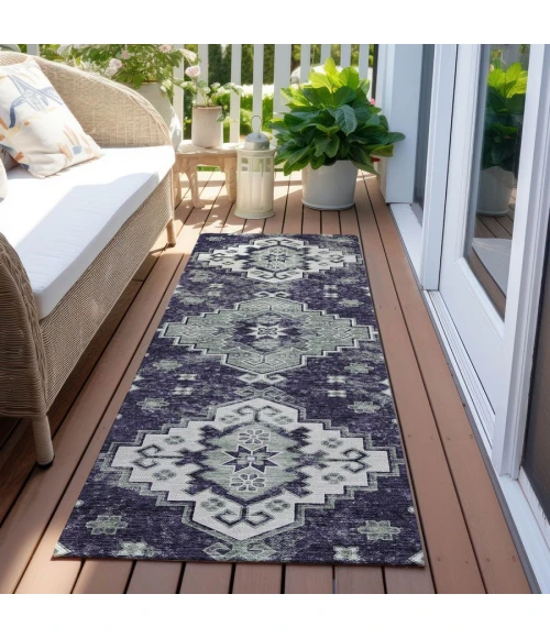 Addison Chantille ACN846-Purple 2 ft. 3 in. X 7 ft. 6 in. Rectangle Rug