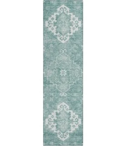 Addison Chantille ACN847-Aqua 2 ft. 3 in. X 7 ft. 6 in. Rectangle Rug