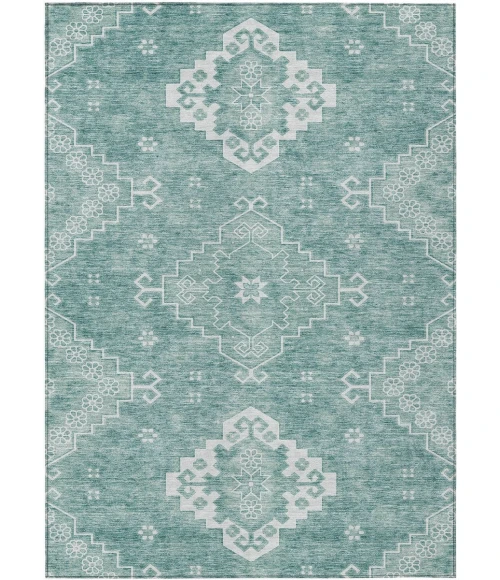 Addison Chantille ACN847-Aqua 8 ft. X 10 ft. Rectangle Rug