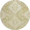 Addison Chantille ACN847-Wheat 8 ft. X 8 ft. Round Rug