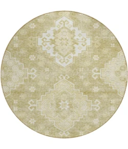 Addison Chantille ACN847-Wheat 8 ft. X 8 ft. Round Rug