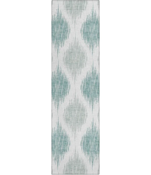 Addison Chantille ACN848-Aqua 2 ft. 3 in. X 7 ft. 6 in. Rectangle Rug