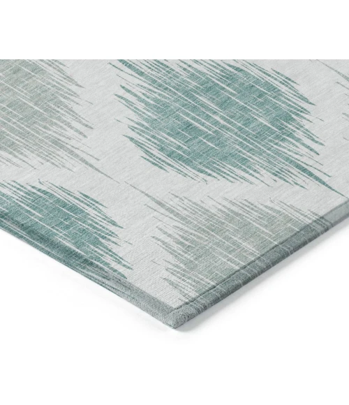 Addison Chantille ACN848-Aqua 5 ft. X 7 ft. 6 in. Rectangle Rug