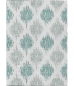 Addison Chantille ACN848-Aqua 9 ft. X 12 ft. Rectangle Rug