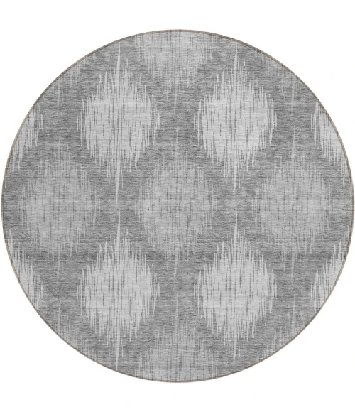 Addison Chantille ACN849-Gray 8 ft. X 8 ft. Round Rug