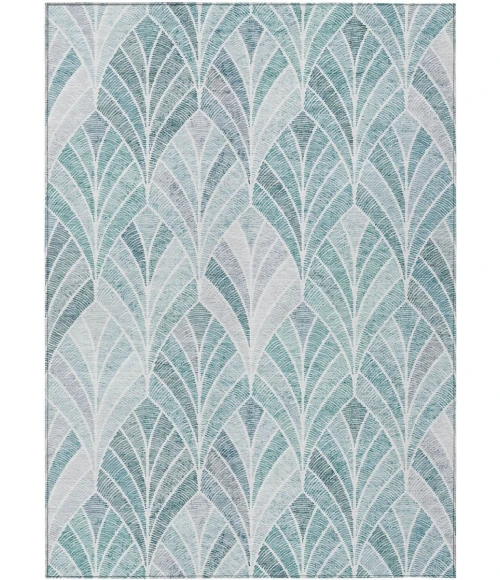 Addison Chantille ACN851-Aqua 9 ft. X 12 ft. Rectangle Rug