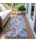 Addison Chantille ACN851-Blue 2 ft. 3 in. X 7 ft. 6 in. Rectangle Rug