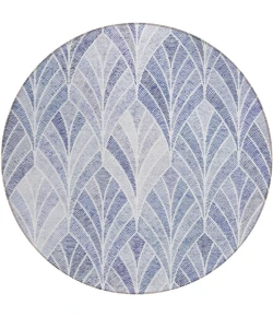 Addison Chantille ACN851-Denim 8 ft. X 8 ft. Round Rug