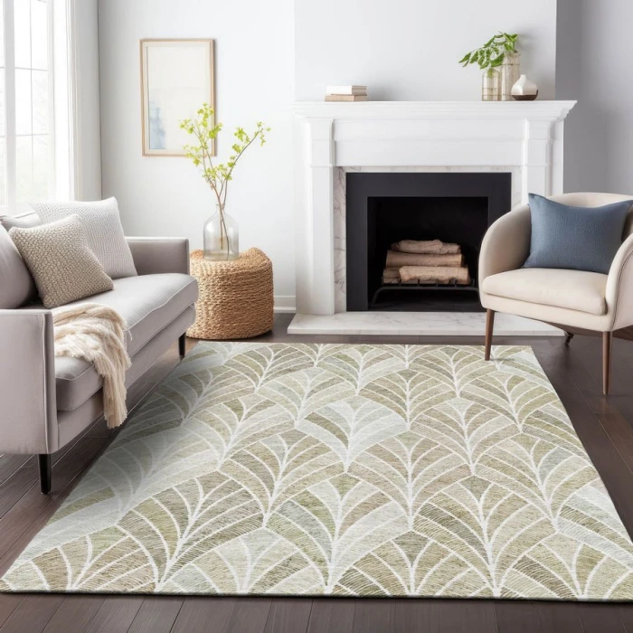 Addison Chantille ACN851-Khaki 3 ft. X 5 ft. Rectangle Rug