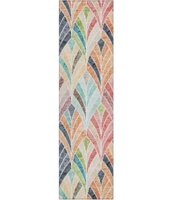 Addison Chantille ACN851-Orange 2 ft. 3 in. X 7 ft. 6 in. Rectangle Rug
