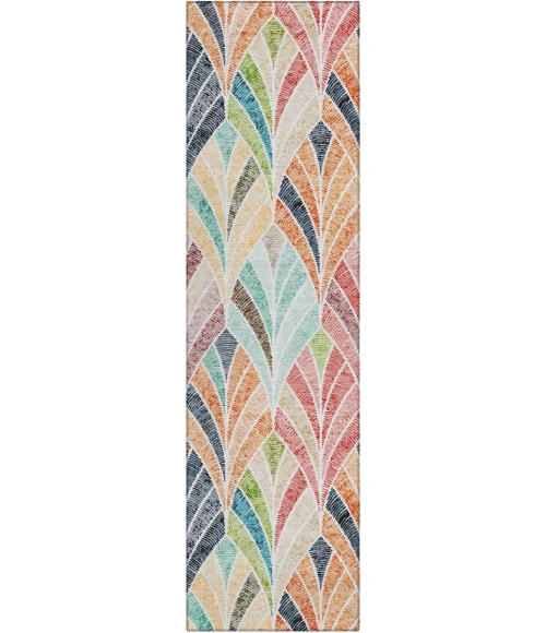 Addison Chantille ACN851-Orange 2 ft. 3 in. X 7 ft. 6 in. Rectangle Rug
