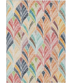 Addison Chantille ACN851-Orange 5 ft. X 7 ft. 6 in. Rectangle Rug