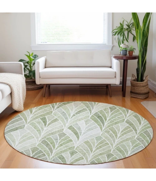 Addison Chantille ACN851-Sage 8 ft. X 8 ft. Round Rug