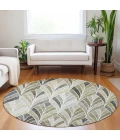 Addison Chantille ACN851-Taupe 8 ft. X 8 ft. Round Rug