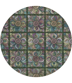 Addison Chantille ACN852-Fern 8 ft. X 8 ft. Round Rug