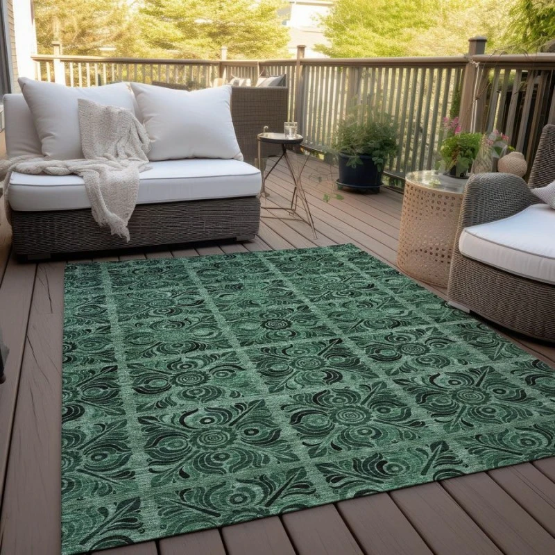 Addison Chantille ACN853-Green 3 ft. X 5 ft. Rectangle Rug