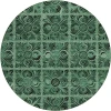 Addison Chantille ACN853-Green 8 ft. X 8 ft. Round Rug