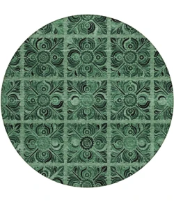 Addison Chantille ACN853-Green 8 ft. X 8 ft. Round Rug