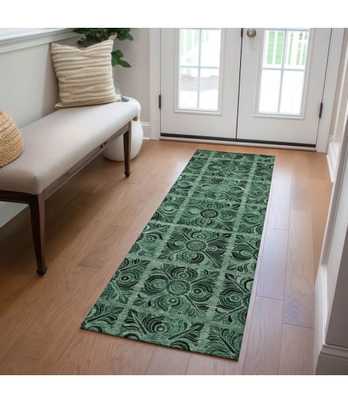 Addison Chantille ACN853-Green 2 ft. 3 in. X 7 ft. 6 in. Rectangle Rug