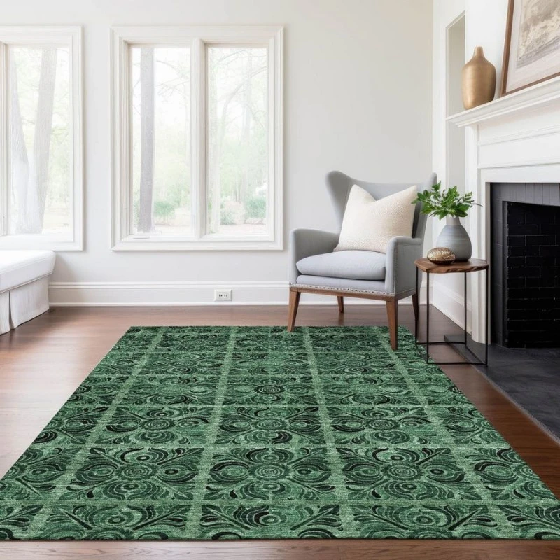Addison Chantille ACN853-Green 3 ft. X 5 ft. Rectangle Rug