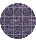 Addison Chantille ACN853-Purple 8 ft. X 8 ft. Round Rug