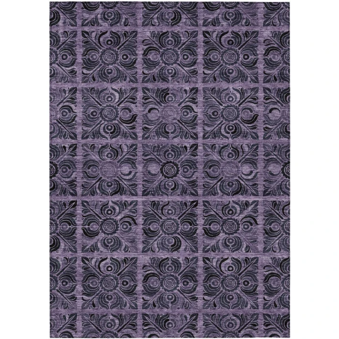 Addison Chantille ACN853-Purple 9 ft. X 12 ft. Rectangle Rug