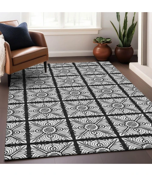 Addison Chantille ACN854-Black 8 ft. X 10 ft. Rectangle Rug
