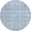 Addison Chantille ACN854-Sky 8 ft. X 8 ft. Round Rug