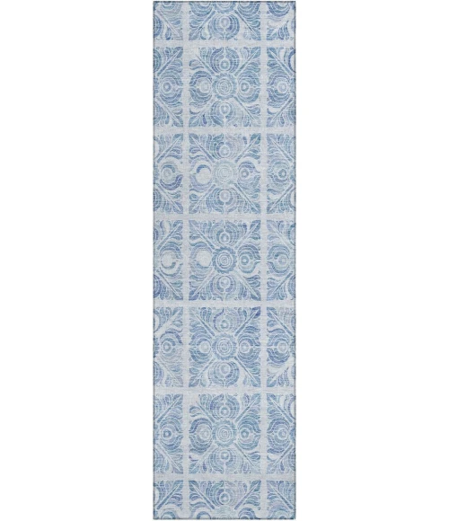 Addison Chantille ACN854-Sky 2 ft. 3 in. X 7 ft. 6 in. Rectangle Rug