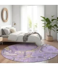 Addison Chantille ACN855-Lavender 8 ft. X 8 ft. Round Rug