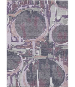 Addison Chantille ACN855-Purple 5 ft. X 7 ft. 6 in. Rectangle Rug